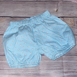 12m Lime Green Ducky Bubble Shorts